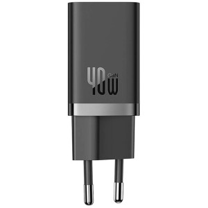 Зарядний пристрій Baseus GaN5 Pro 40W Type-C + Type-C Black