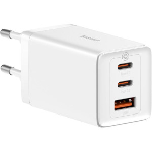 Зарядний пристрій Baseus GaN5 Pro 40W Type-C + Type-C White