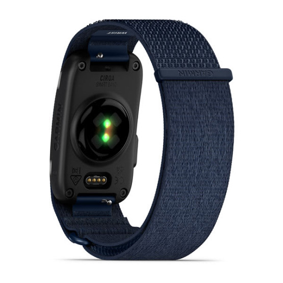 Фітнес-браслет Garmin CIRQA Smart Band, Капітанський синій (Captain Blue), розмір L-XL (010-04675-03)