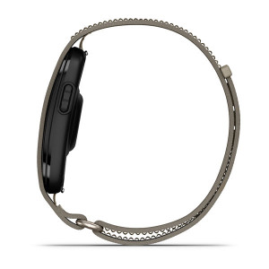 Фітнес-браслет Garmin CIRQA Smart Band, Французький сірий (French Gray), розмір S-M (010-04675-11)
