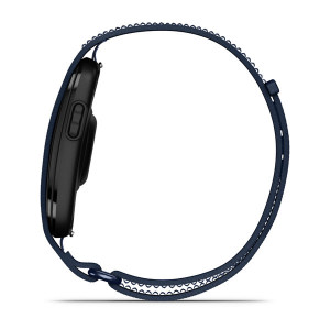 Фітнес-браслет Garmin CIRQA Smart Band, Капітанський синій (Captain Blue), розмір S-M (010-04675-13)