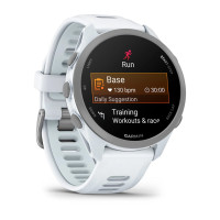 Смарт-часы Garmin Forerunner 170 Music со светло-серо-голубым силиконовым ремешком