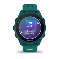 Смарт-часы Garmin Forerunner 170 Music с бирюзово-лаймовым силиконовым ремешком