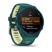 Смарт-часы Garmin Forerunner 170 Music с бирюзово-лаймовым силиконовым ремешком
