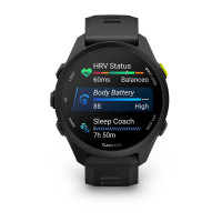 Смарт-часы Garmin Forerunner 70 с чёрным силиконовым ремешком