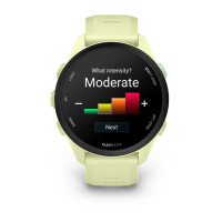 Смарт-годинник Garmin Forerunner 70 з лаймовим силіконовим ремінцем
