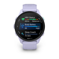Смарт-годинник Garmin Forerunner 70 з лавандовим силіконовим ремінцем