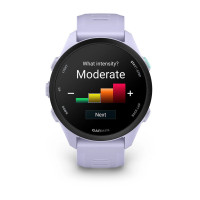 Смарт-годинник Garmin Forerunner 70 з лавандовим силіконовим ремінцем