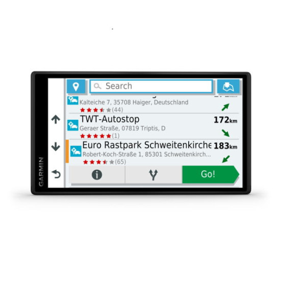 Навігатор для вантажівки Garmin dezl LGV500, 5,5 дюйма
