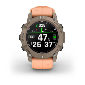 Дайв-комп'ютер Garmin Descent G2, Paloma із ремінцем Shell Pink