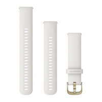 Ремешок Garmin Quick Release Venu 2 Plus 20mm Band White + Cream Gold