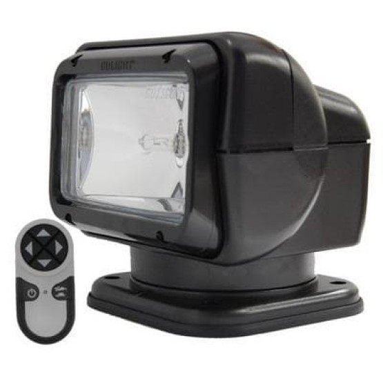 Прожектор поисковый Golight RadioRay Halogen 2051 чёрный с дистанционным управлением
