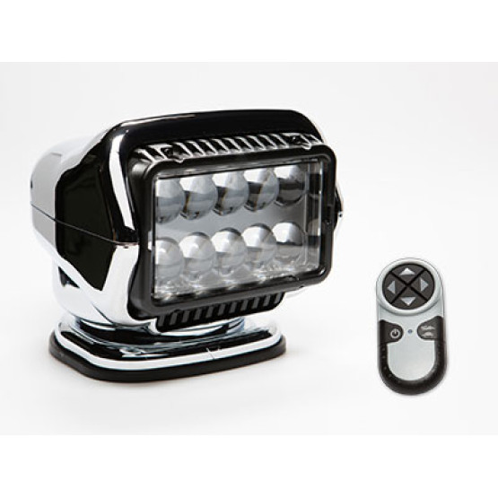 Прожектор поисковый Golight Stryker LED 30064 хром с дистанционным управлением
