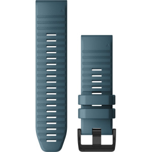 Ремінець для Fenix 6 22mm QuickFit Lakeside Blue Silicone bands