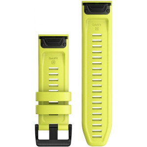 Ремінець для Fenix 6 22mm QuickFit Amp Yellow Silicone bands