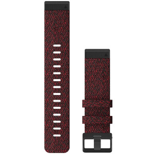 Ремінець для Fenix 6 22mm QuickFit Heathered Nylon Red bands