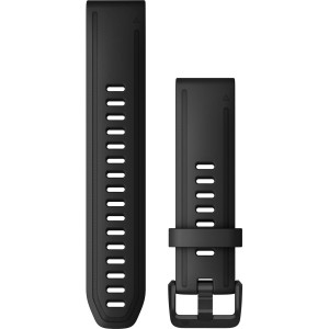 Ремінець для Fenix 6s 20mm QuickFit Black Silicone