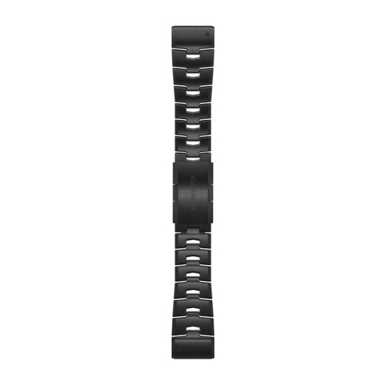 Ремінець для Fenix 6 22mm QuickFit Vented Titanium Bracelet with Carbon Gray DLC Coating bands