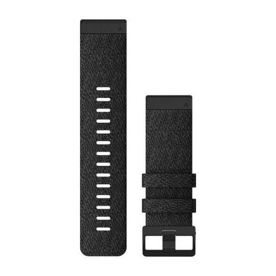 Ремінець для Fenix 6 22mm QuickFit Heathered Black Nylon bands