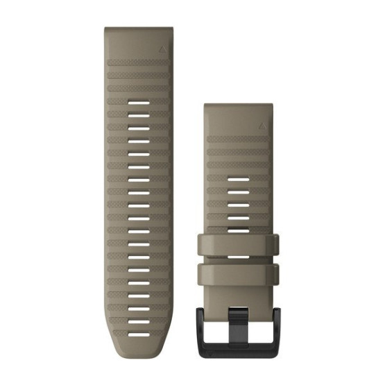 Ремінець для Fenix 6x 26mm QuickFit Dark Sandstone Silicone bands