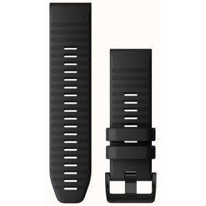 Ремінець для Fenix 6 22mm QuickFit Black Silicone bands