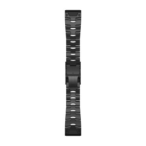 Ремінець для Fenix 6 22mm QuickFit Vented Titanium Bracelet with Carbon Gray DLC Coating bands