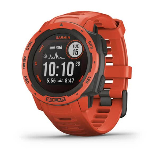 Годинник Garmin Instinct Solar Flame Red