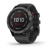 Годинник Garmin Fenix 6 Pro Solar Edition Slate Gray with Black Band