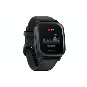 Смарт годинник Garmin Venu Sq Music Slate Aluminum Bezel with Black Case