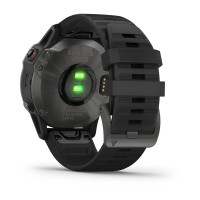 Годинник Garmin Fenix 6 Sapphire Carbon Gray DLC with Black Band