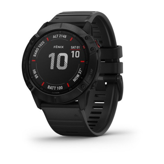 Годинник Garmin Fenix 6X Pro Black with Black Band