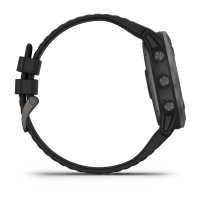 Годинник Garmin Fenix 6X Sapphire Carbon Gray DLC with Black Band