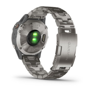 Годинник Garmin Fenix 6 Sapphire Titanium with Vented Titanium Bracelet