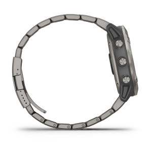 Годинник Garmin Fenix 6X Pro Solar Titanium with Vented Titanium Bracelet