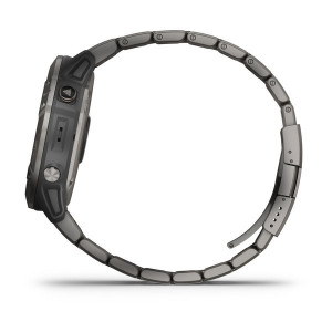Годинник Garmin Fenix 6X Pro Solar Titanium with Vented Titanium Bracelet