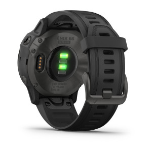 Годинник Garmin Fenix 6S Sapphire Carbon Gray DLC with Black Band