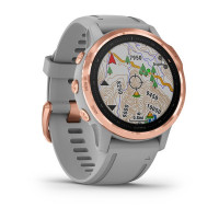 Годинник Garmin Fenix 6S Sapphire Rose Gold-tone with Powder Gray Band