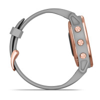 Годинник Garmin Fenix 6S Sapphire Rose Gold-tone with Powder Gray Band