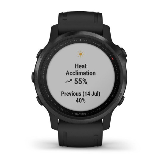 Годинник Garmin Fenix 6S Pro Black with Black Band