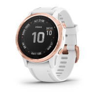 Годинник Garmin Fenix 6S Pro Rose Gold-tone with White Band