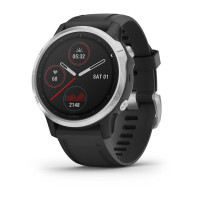 Годинник Garmin Fenix 6S Silver with Black Band