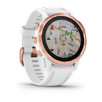 Годинник Garmin Fenix 6S Pro Rose Gold-tone with White Band