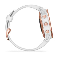 Годинник Garmin Fenix 6S Pro Rose Gold-tone with White Band