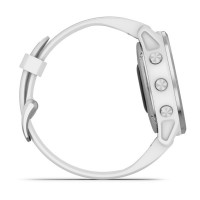 Часы Garmin Fenix 6S Silver with White Band