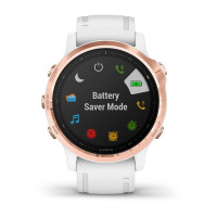 Годинник Garmin Fenix 6S Pro Rose Gold-tone with White Band