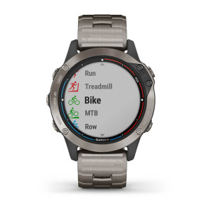 Garmin Quatix 6 Titanium Titanium Gray With Titanium Band