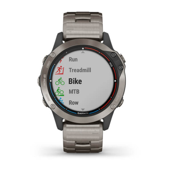 Garmin Quatix 6 Titanium Titanium Gray With Titanium Band