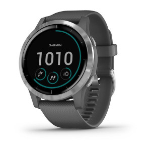 Годинник Garmin vivoactive 4 Shadow Gray/Silver 