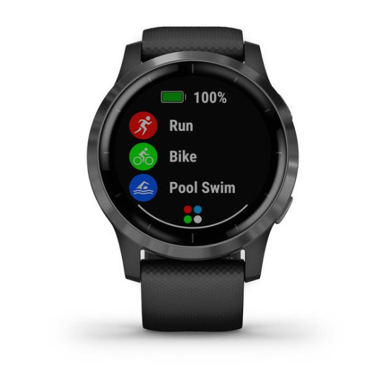 Годинник Garmin vivoactive 4 Black/Slate 