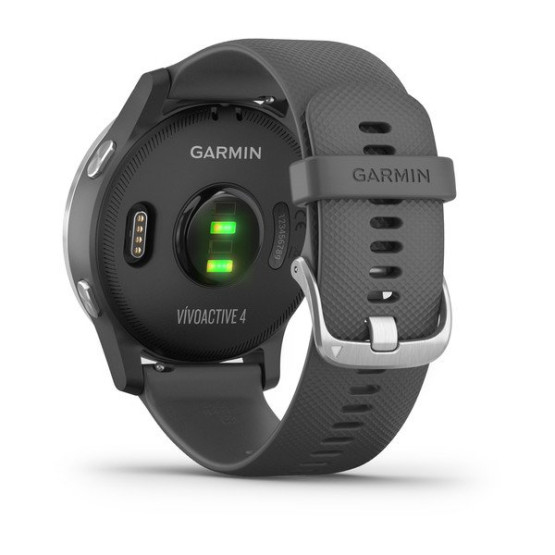 Годинник Garmin vivoactive 4 Shadow Gray/Silver 